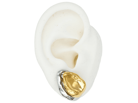 ACERO DORADO TOPO LAGRIMA 20MM BICOLOR TERMINADO 149 