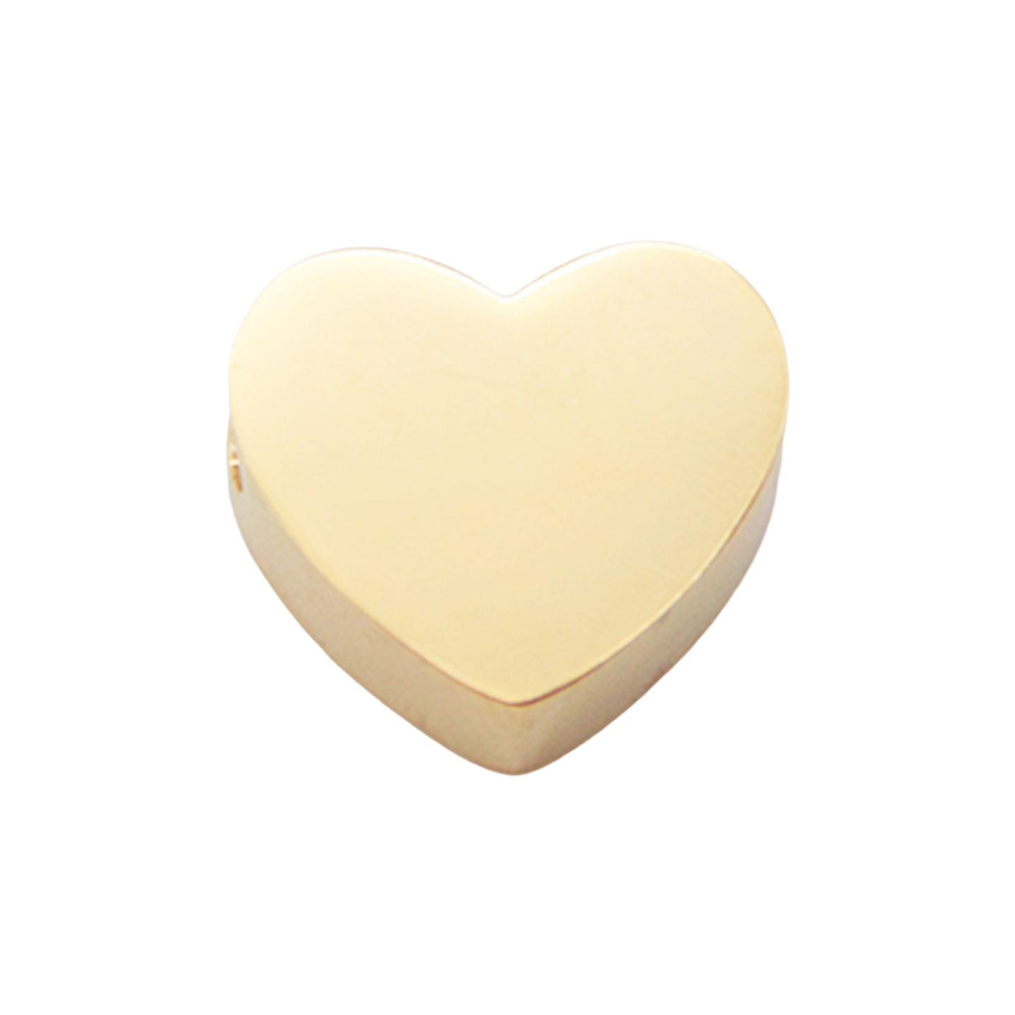 ACERO DORADO SEPARADOR CORAZON 6MM  1