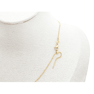 ACERO DORADO CADENA TERMINADA PUNTO AGUJA 1.2*50CM