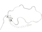 RODIO PLATEADO PULSERA AGUJA 1.2MM - Miniatura 1
