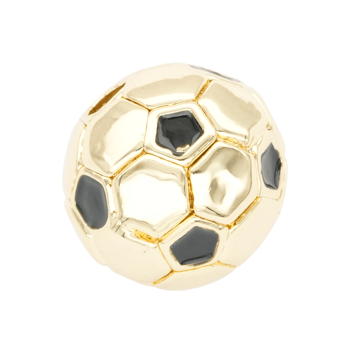 RODIO DORADO CENTRO BALON PARCHE NEGRO 10MM 1