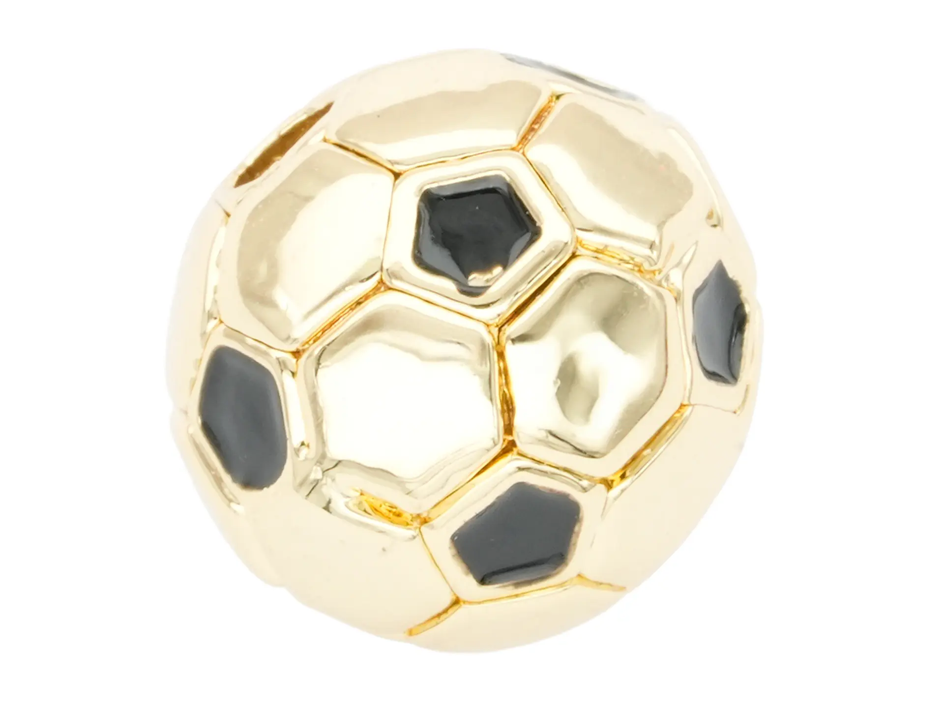 RODIO DORADO CENTRO BALON PARCHE NEGRO 10MM 1