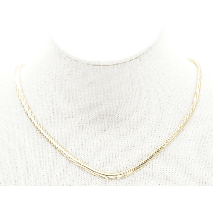 RODIO DORADO CADENA LAZO PLANO TERMINADA 4*2M 45CM 1