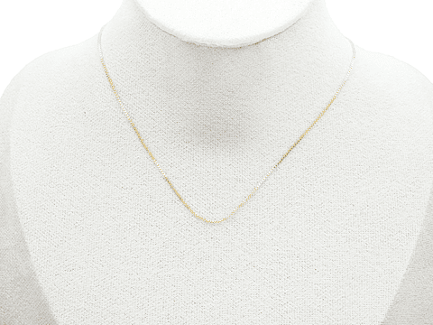 RODIO DORADO CADENA AGUJA PARA COLLAR EXTENSION 45CM