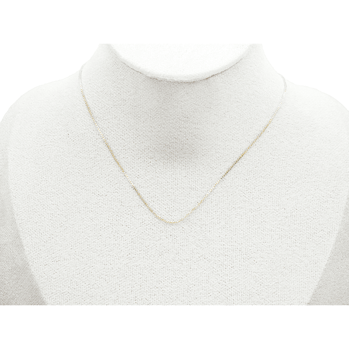 RODIO DORADO CADENA AGUJA PARA COLLAR EXTENSION 45CM 2