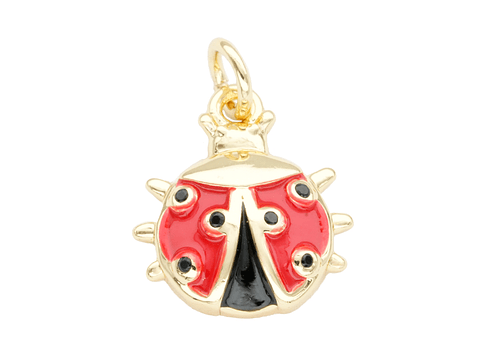 RODIO DORADO DIJE MARIQUITA 12*14MM