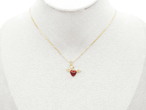 RODIO DORADO DIJE SAGRADO CORAZON 16*15MM