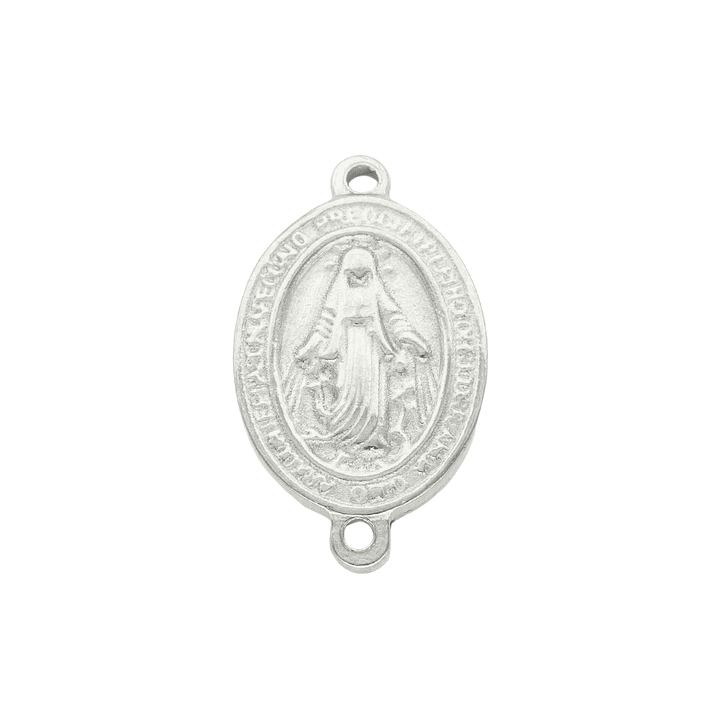 ACERO PLATEADO CENTRO VIRGEN MILAGROSA 9*13MM 1