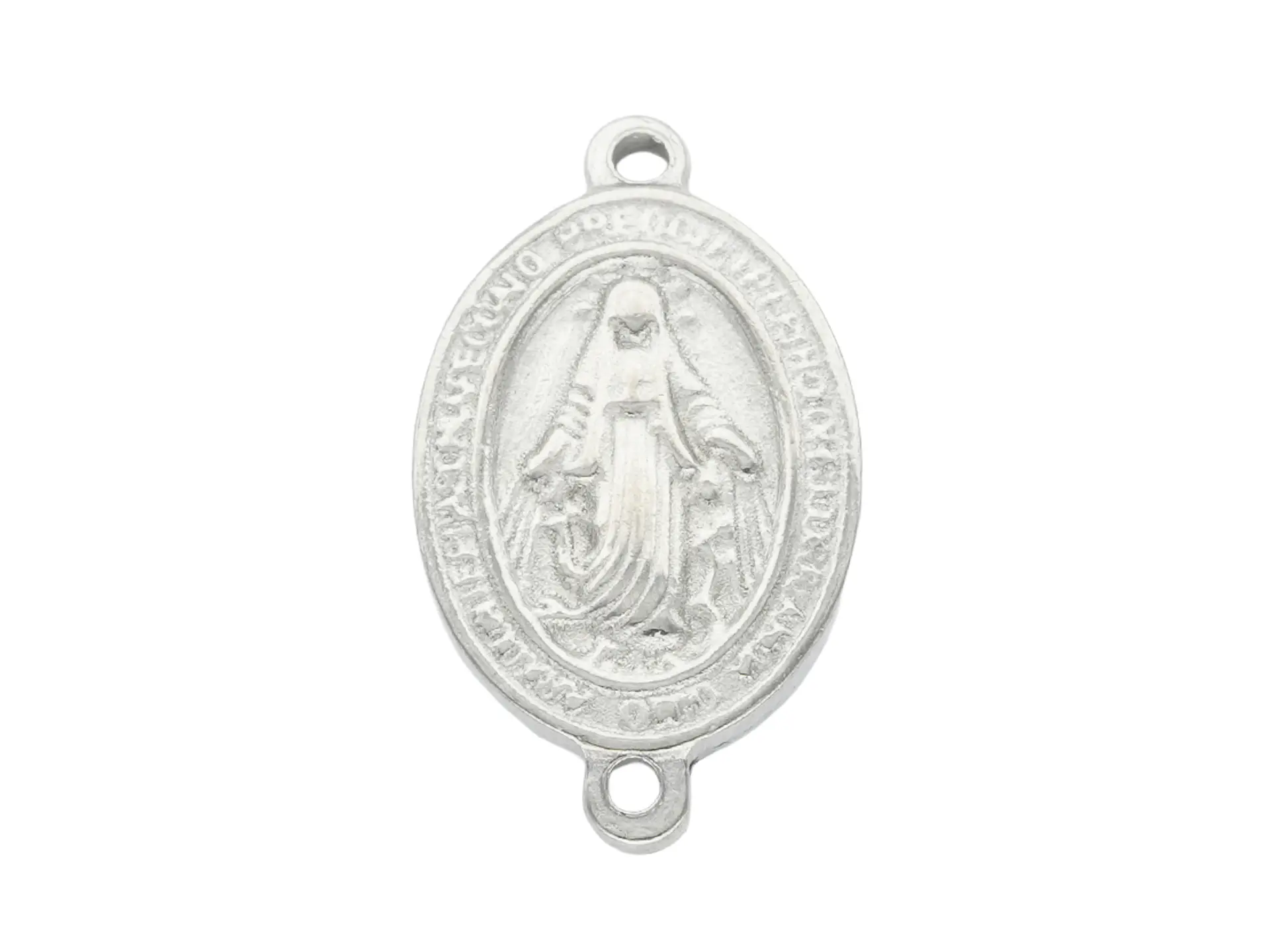 ACERO PLATEADO CENTRO VIRGEN MILAGROSA 9*13MM 1