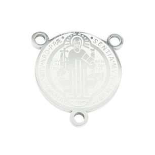 ACERO PLATEADO CRUCERO SAN BENITO 17*19MM