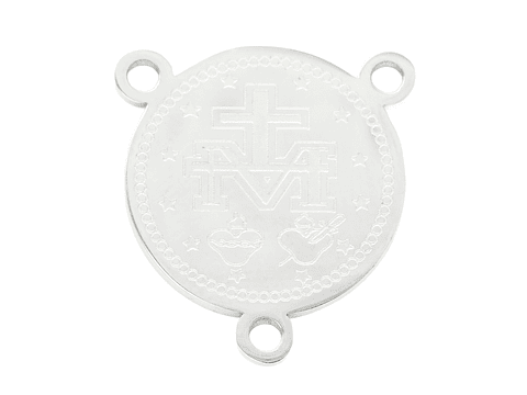 ACERO PLATEADO CRUCERO GUADALUPE 12*15MM