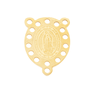 ACERO DORADO CRUCERO GUADALUPE RECAMAR 15*20MM