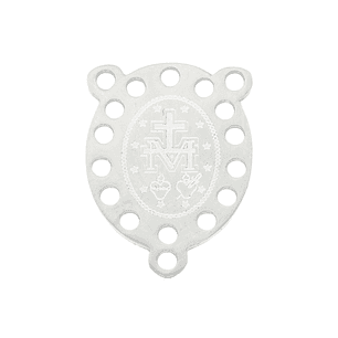 ACERO PLATEADO CRUCERO GUADALUPE RECAMAR 15*20MM