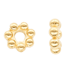 ACERO DORADO CENTRO SEPARADOR FLOR 6MM