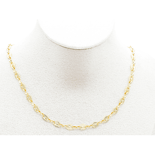 RODIO DORADO CADENA GUCCI EXTENSION 7*5.5M 45CM