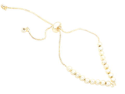 RODIO DORADO PULSERA BALIN 4MM