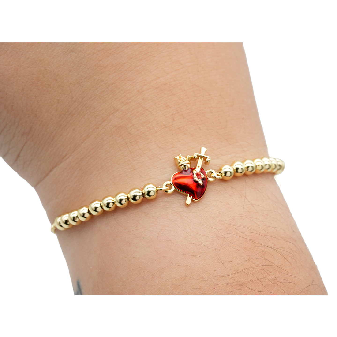 RODIO DORADO PULSERA BALIN 4MM 2