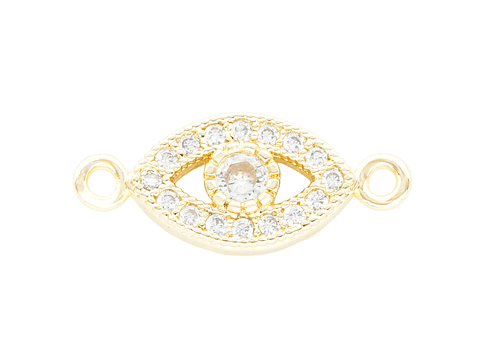 RODIO DORADO CENTRO OJO ZIRCON 16*7MM