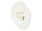 RODIO DORADO TOPO CORAZON BLANCO 12*10MM - thumbnail 2