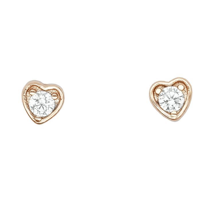 RODIO TERMINADO DORADO TOPO XUPING -127 CORAZON 4MM 1