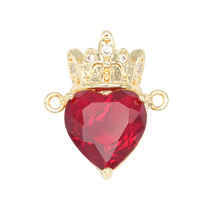 RODIO DORADO CENTRO SAGRADO CORAZON DE JESUS CORONA 10*20MM