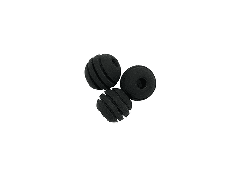 NEOPRENO NEGRO RAYADO # 6MM 