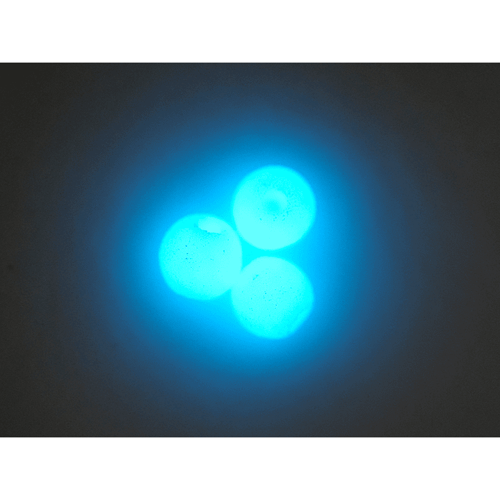 NEOPRENO LISO 6MM AZUL  LUMINOSO 1