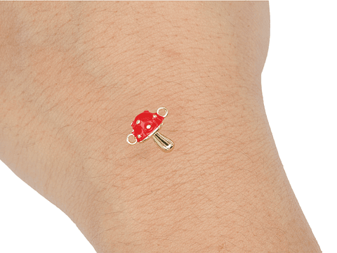 RODIO DORADO CENTRO HONGO 8*13MM