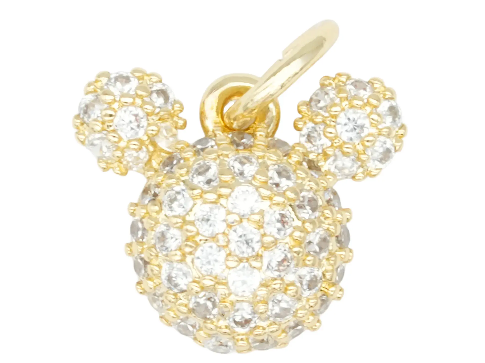 RODIO DORADO DIJE MICKEY MOUSE 10*12MM 1