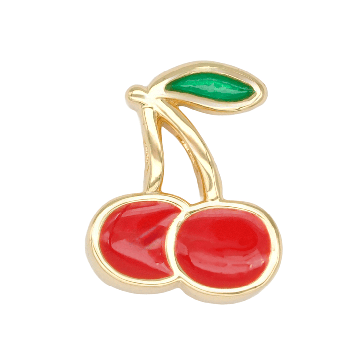 RODIO DORADO CENTRO CEREZA 12*10MM 1