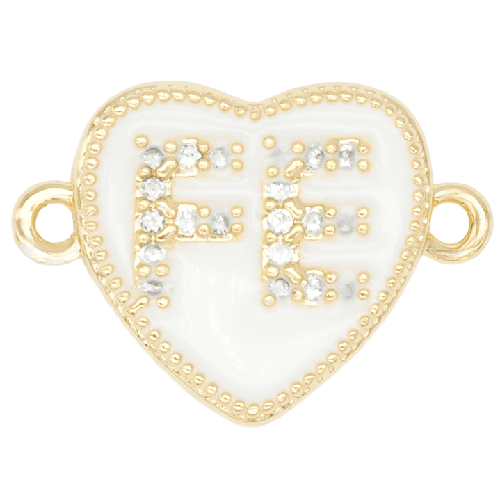 RODIO DORADO CENTRO CORAZON FE BLANCO ZIRCON 12*16MM 1