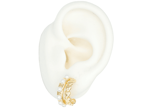 RODIO DORADO TOPO PERLA CORAZON 17MM