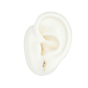 RODIO DORADO TOPO RAYO ZIRCON MIX 10MM