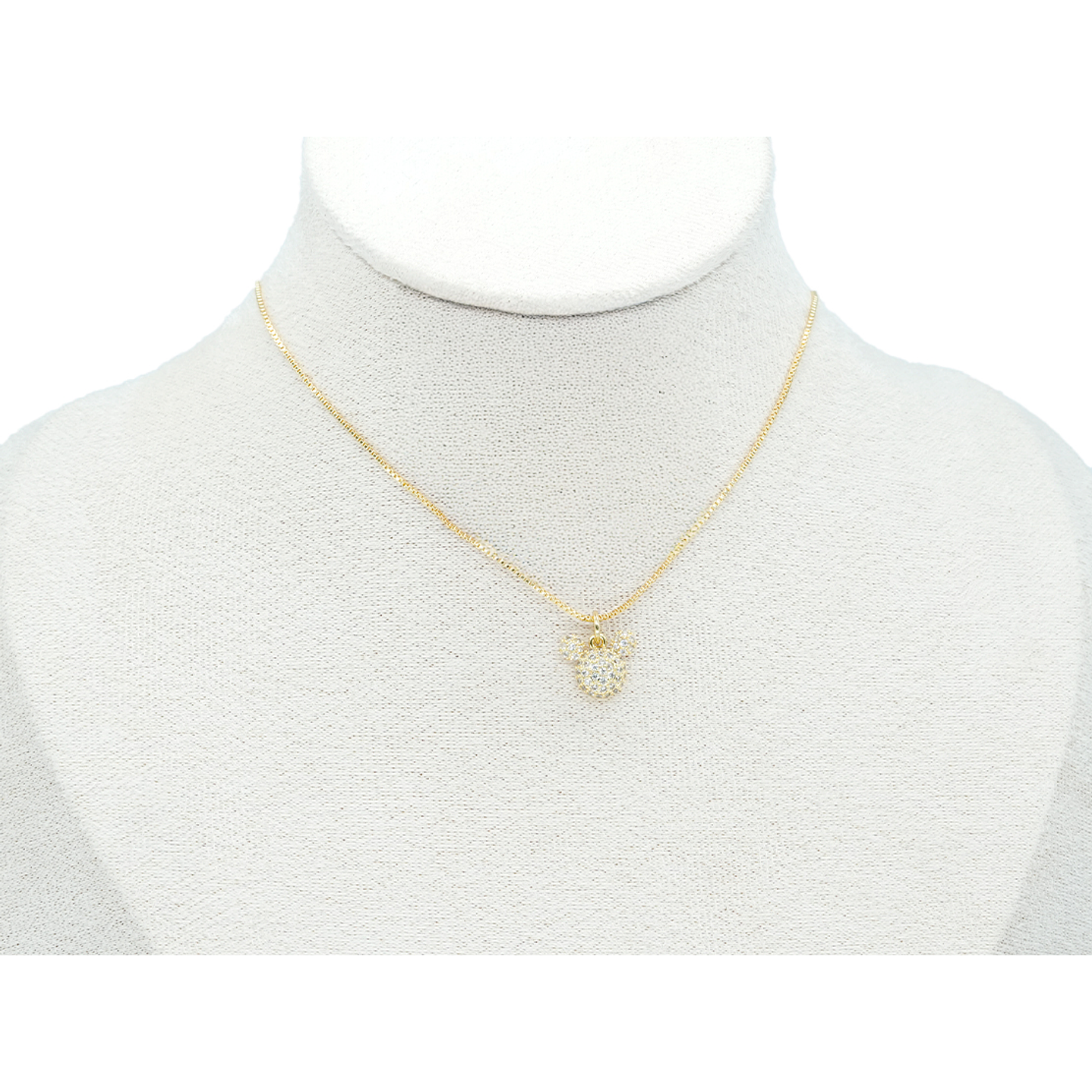 RODIO DORADO DIJE MICKEY MOUSE 10*12MM 2