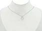 RODIO PLATEADO DIJE CORAZON ZIRCON 11*11MM - thumbnail 2