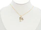 RODIO DORADO DIJE FE CORAZON NEGRO ZIRCON 20*17MM - Miniatura 2
