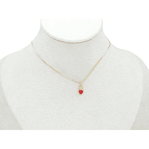 RODIO DORADO DIJE SAGRADO CORAZON 6*12MM