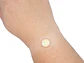 RODIO DORADO CENTRO SAN BENITO NACAR ZIRCON BLANCO 13*17M - Miniatura 2