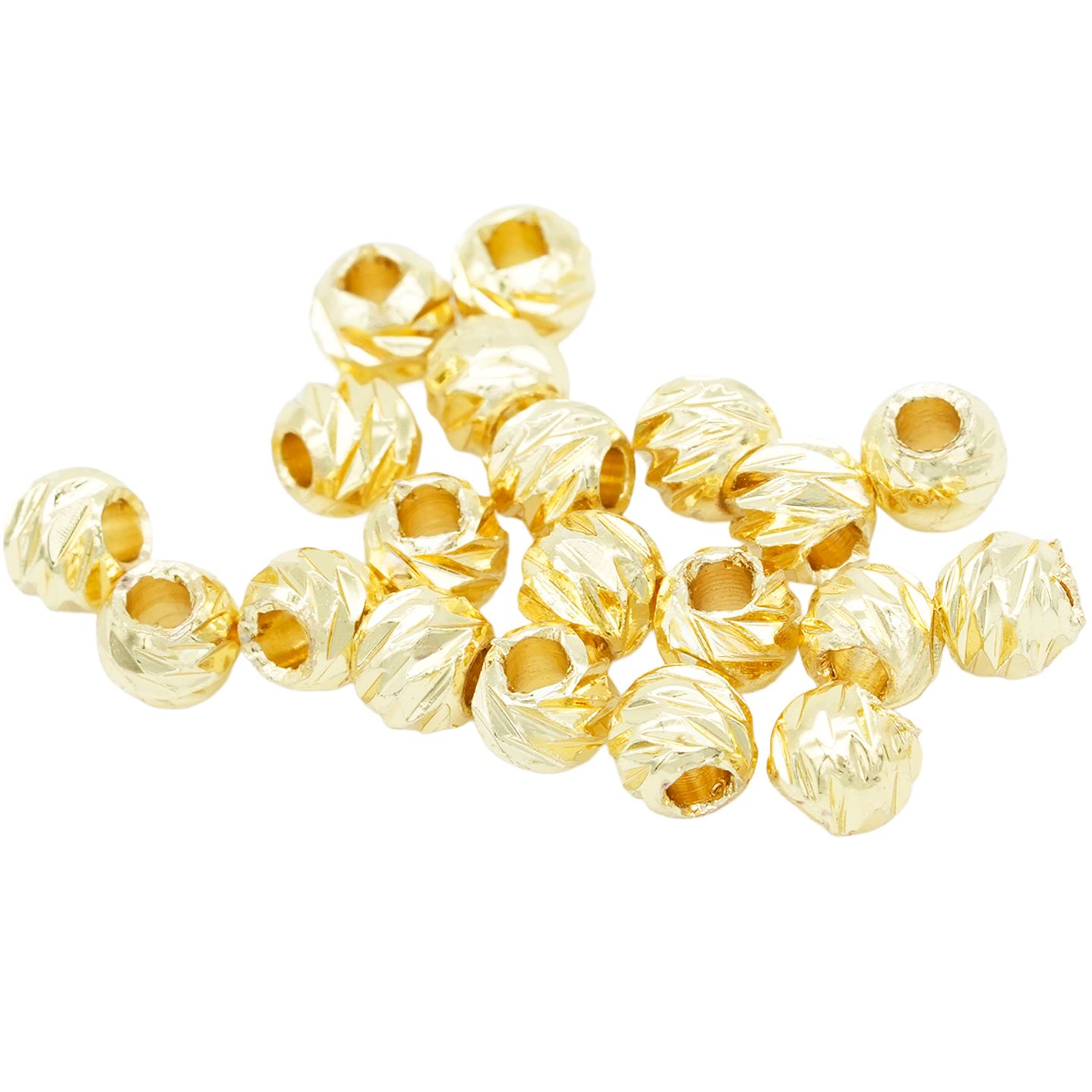 RODIO DORADO BALIN DIAMANTADO 4MM  1