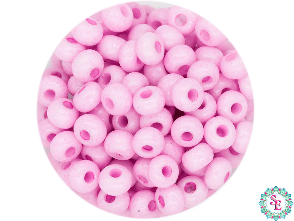 CZECH BEADS 8/0 (3MM) PINK X 20 GRAMS (792 UND APPROX) 1
