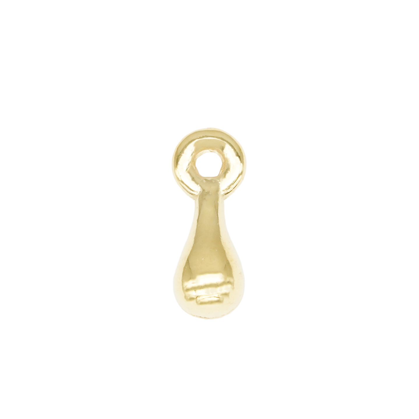 ORO GOLF  PLASTIMETAL DIJE LAGRIMA MINI 8MM  2