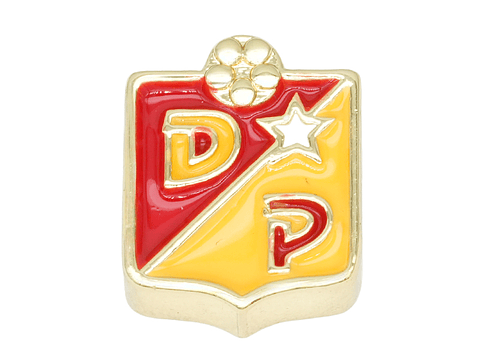RODIO DORADO ESCUDO DEPORTIVO PEREIRA 12*13MM