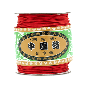 HILO CHINO MARCA TAIWANES 1.5M ROJO  ROLLO * 160 METROS