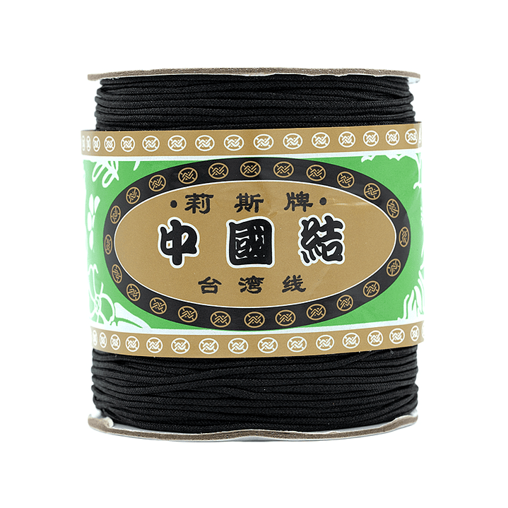 HILO CHINO MARCA TAIWANES 1.5M NEGRO ROLLO * 160 METROS 1