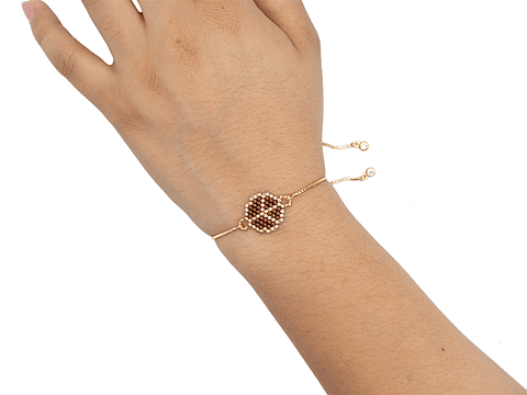 MIYUKI PRODUCTO TERMINADO PULSERA F43