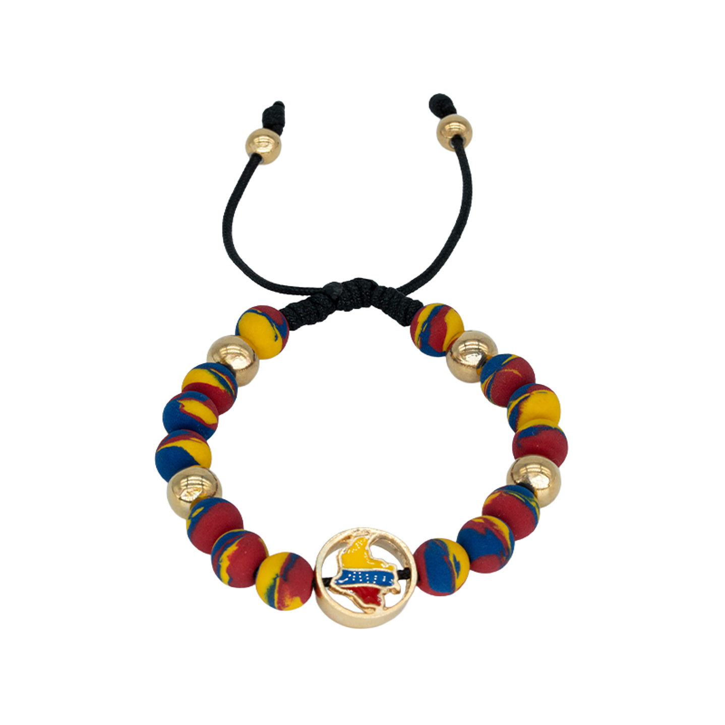 PULSERA  NEOPRENO MAPA COLOMBIA 1