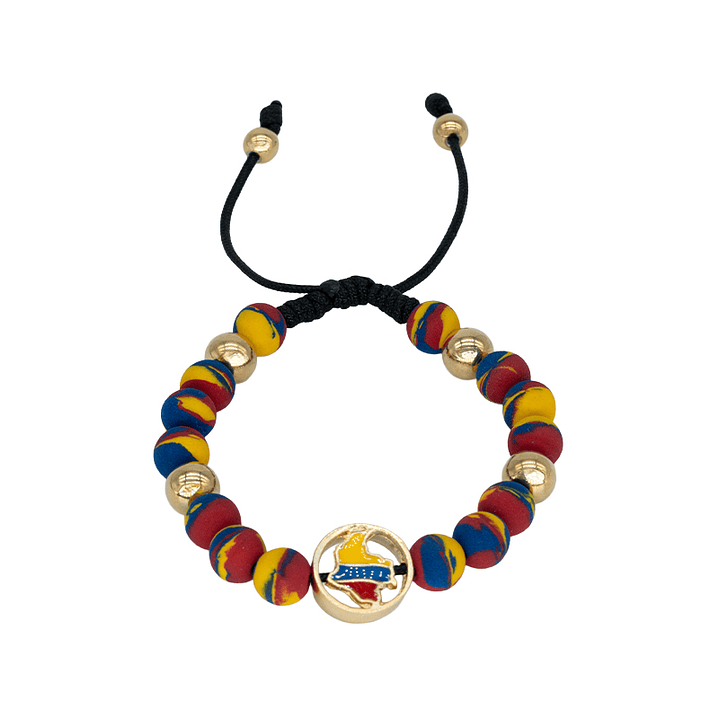 PULSERA  NEOPRENO MAPA COLOMBIA 1
