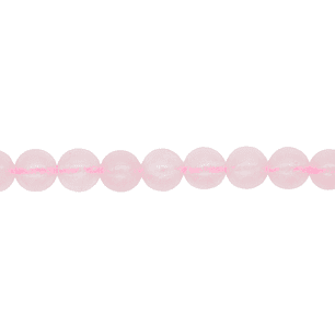 PIEDRA NATURAL LISA CUARZO # 6MM ROSADO