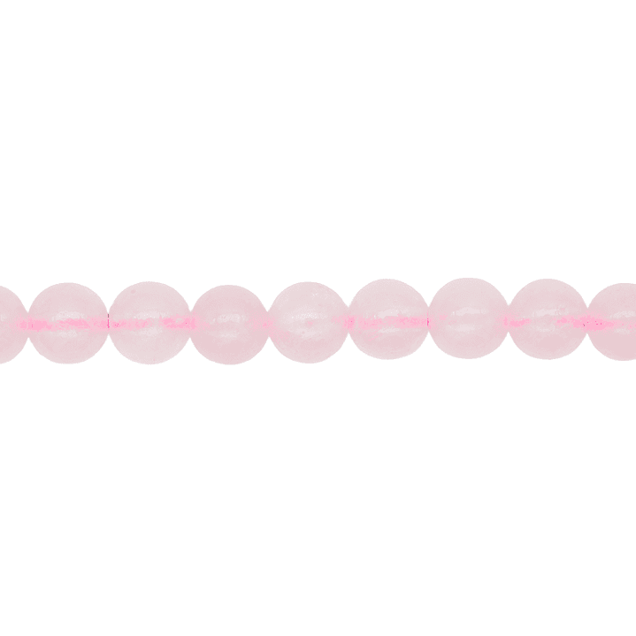 PIEDRA NATURAL LISA CUARZO # 6MM ROSADO 1