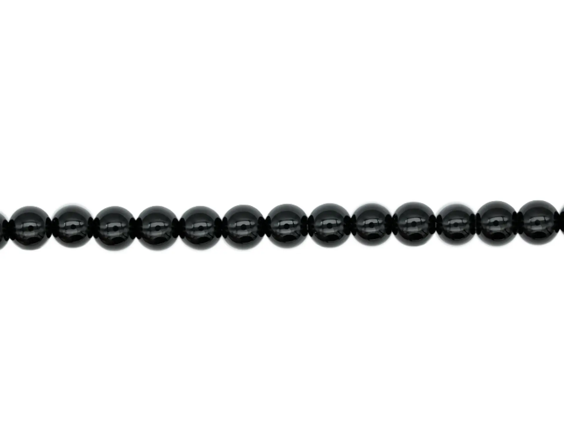 PIEDRA NATURAL LISA  # 4MM ONIX 1